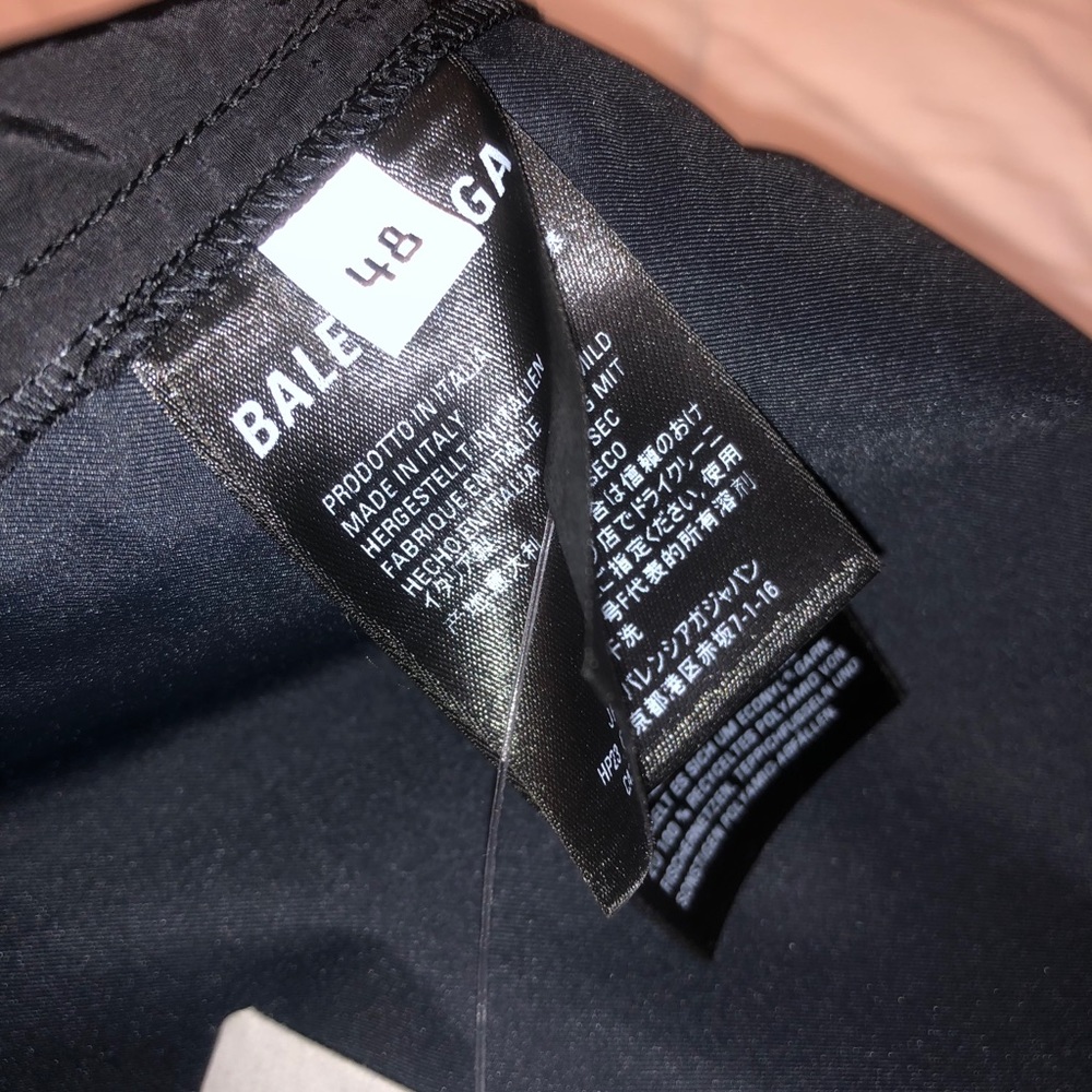 Balenciaga Men's Flamme-Knit Straight-Leg Pants 48 - Picture 8 of 9